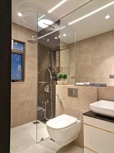 Common Bathroom Image of 1300 Sq.ft 3 BHK Apartment / Flat for sale in Godrej Central, Chembur Mumbai for Rs. 22371000