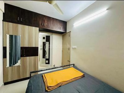 Bedroom Image of 650 Sq.ft 1 BHK Apartment / Flat for rent in Kamat Royale Co-op Hsg Society, Panjim Goa for Rs. 12000