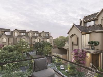 Balcony Image of 5400 Sq.ft 4 BHK Villa for sale in Anant Kingston Meadows, Ognaj Ahmedabad for Rs. 65000000
