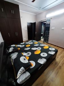 Bedroom Image of 1300 Sq.ft 2 BHK Builder Floor for rent in Gopalpura Jaipur for Rs. 25000