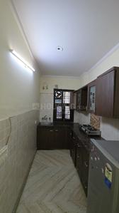 Kitchen Image of 380 Sq.ft 1 BHK Builder Floor for rent in Pitampura New Delhi for Rs. 20000
