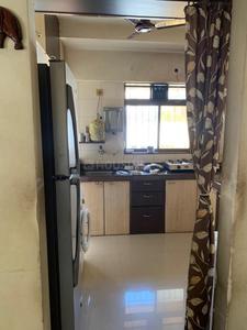 Kitchen Image of 1140 Sq.ft 3 BHK Apartment / Flat for rent in Orlem Apartments, Malad West Mumbai for Rs. 80000
