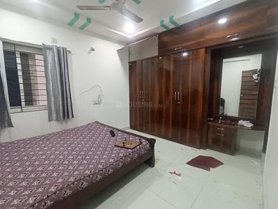 Bedroom Image of 800 Sq.ft 1 BHK Apartment / Flat for rent in Madhapur Hyderabad for Rs. 22000
