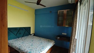 Bedroom Image of 1000 Sq.ft 2 BHK Apartment / Flat for sale in Kamdhenu Excelencia, Dronagiri Navi Mumbai for Rs. 10000000