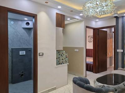 Living Room Image of 750 Sq.ft 3 BHK Apartment / Flat for sale in Razapur Khurd New Delhi for Rs. 4680001