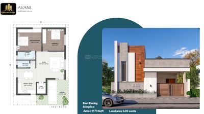Image of 1200 Sq.ft 2 BHK Villa for sale in Gotukur, Anantapur for Rs. 4900000