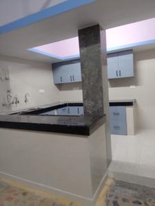 Kitchen Image of 1200 Sq.ft 3 BHK Builder Floor for rent in Jankipuram Lucknow for Rs. 25000
