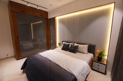 Bedroom Image of 2061 Sq.ft 3 BHK Apartment / Flat for sale in VB Sai Aashish Paradise, Bhimrad Surat for Rs. 10600000