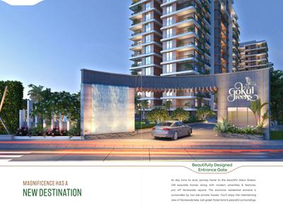 Image of 1150 Sq.ft 3 BHK Apartment / Flat for sale in Gokul Greens, KT Nagar, Nagpur for Rs. 7499000