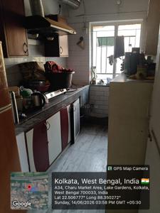 Kitchen Image of 1400 Sq.ft 4 BHK Apartment / Flat for sale in Tollygunge Kolkata for Rs. 7500000
