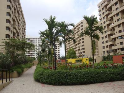 Image of 1200 Sq.ft 1 BHK Apartment / Flat for rent in G Corp Greens, Thergaon, Pune for Rs. 26000