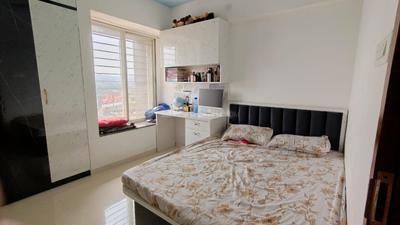 Bedroom Image of 930 Sq.ft 2 BHK Apartment / Flat for rent in Saheel Waterfront, Ravet Pune for Rs. 28000