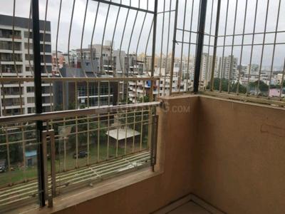 Balcony Image of 575 Sq.ft 1 BHK Apartment / Flat for rent in GK Dayal Heights, Rahatani Pune for Rs. 25000