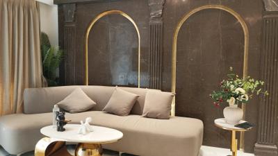Living Room Image of 1400 Sq.ft 3 BHK Apartment / Flat for sale in Tharwani Vedant Palacia, Kalyan West Kalyan for Rs. 14000000