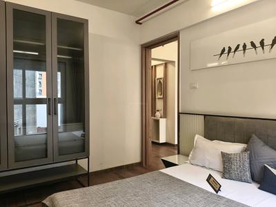 Bedroom Image of 1350 Sq.ft 3 BHK Apartment / Flat for sale in Tayal K Town Kiwale, Vikas Nagar Pune for Rs. 8800000