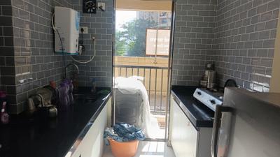 Kitchen Image of 1024 Sq.ft 1 BHK Apartment / Flat for sale in Raunak City Sector IV D5, Kalyan West Kalyan for Rs. 4800000