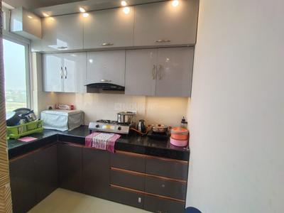 Kitchen Image of 1180 Sq.ft 3 BHK Apartment / Flat for rent in Oro Elements, Jankipuram Lucknow for Rs. 18500