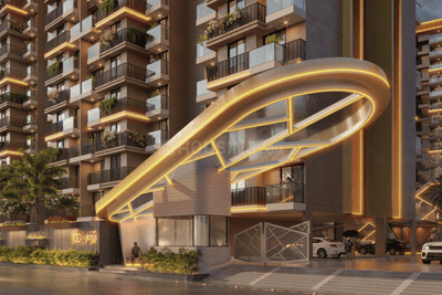 Image of 1359 Sq.ft 2 BHK Apartment / Flat for sale in Swagat Glassglow, Sargasan, Gandhinagar for Rs. 5889000