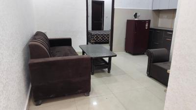 Living Room Image of 600 Sq.ft 1 BHK Apartment / Flat for rent in Indirapuram Ghaziabad for Rs. 20000