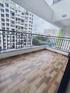 Balcony Image of 1050 Sq.ft 2 BHK Apartment / Flat for rent in Bhandari Savannah , Wagholi Pune for Rs. 26000
