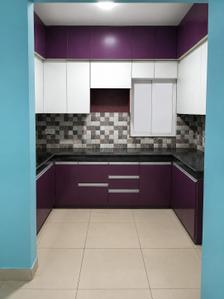 Kitchen Image of 1400 Sq.ft 3 BHK Apartment / Flat for rent in LR Bluemoon Homes, Raj Nagar Extension Ghaziabad for Rs. 25000