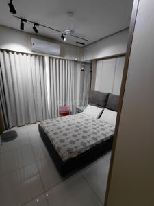 Bedroom Image of 855 Sq.ft 3 BHK Apartment / Flat for rent in A Shridhar Kaveri Pratham, Shilaj Ahmedabad for Rs. 32000