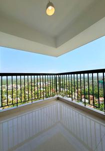 Balcony Image of 1690 Sq.ft 3 BHK Apartment / Flat for rent in Galaxy Ellyzium Court, Vellayil Kozhikode for Rs. 45000