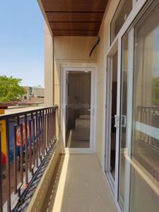 Balcony Image of 770 Sq.ft 3 BHK Builder Floor for sale in Aakriti Infra Luxury Apartment, Deenpur New Delhi for Rs. 5200000