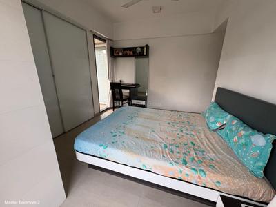 Bedroom Image of 1350 Sq.ft 3 BHK Apartment / Flat for rent in Kashish Park Tower, Dharamveer Nagar Thane for Rs. 70000
