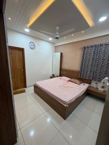 Bedroom Image of 1100 Sq.ft 3 BHK Apartment / Flat for sale in Mahalaxmee Raadhe Shyaam Harmony, Gotri Vadodara for Rs. 6500000