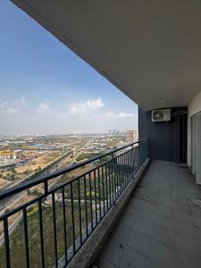 Balcony Image of 3000 Sq.ft 3 BHK Apartment / Flat for rent in Godrej Air, Sector 85 Gurgaon for Rs. 47000