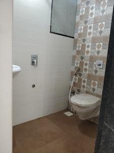 Common Bathroom Image of 735 Sq.ft 1 BHK Apartment / Flat for sale in Codename Cloud City , Kharghar Navi Mumbai for Rs. 5000000