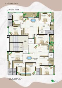 Image of 2400 Sq.ft 4 BHK Apartment / Flat for sale in Laxminagar, Nagpur for Rs. 26100000