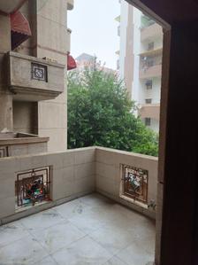 Balcony Image of 1750 Sq.ft 3 BHK Apartment / Flat for rent in CGHS Guru Apartments, Sector 6 Dwarka New Delhi for Rs. 45000
