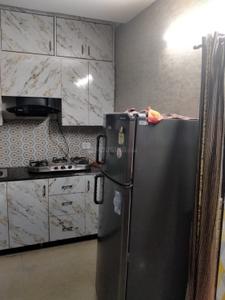 Kitchen Image of 650 Sq.ft 2 BHK Builder Floor for rent in Sector 39 Gurgaon for Rs. 35000