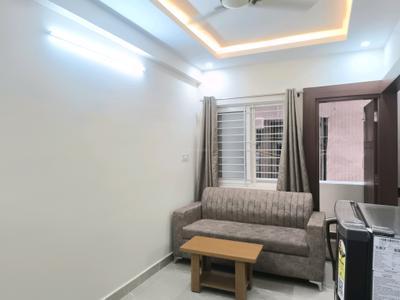 Living Room Image of 560 Sq.ft 1 BHK Builder Floor for rent in BTM Layout Bengaluru for Rs. 25000