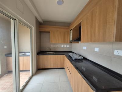 Kitchen Image of 1100 Sq.ft 2 BHK Apartment / Flat for rent in Sobha Dream Gardens, Thanisandra Bengaluru for Rs. 36000