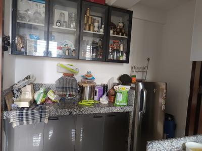 Kitchen Image of 700 Sq.ft 1 BHK Apartment / Flat for sale in Queenstown Springs, Ghansoli Navi Mumbai for Rs. 11600000