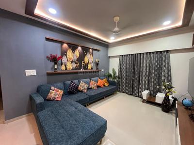 Hall Image of 1850 Sq.ft 3 BHK Apartment / Flat for rent in Adani The Meadows, Shantigram Ahmedabad for Rs. 50000