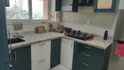 Kitchen Image of 1150 Sq.ft 3 BHK Apartment / Flat for rent in Vijay Orovia, Hiranandani Estate Thane for Rs. 60000