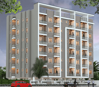 Building Image of 900 Sq.ft 2 BHK Apartment / Flat for sale in Shivam Grand, Jagatpura Jaipur for Rs. 4500000