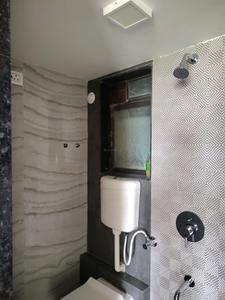 Common Bathroom Image of 700 Sq.ft 1 BHK Apartment / Flat for rent in Unique Greens, Thane West Thane for Rs. 17125