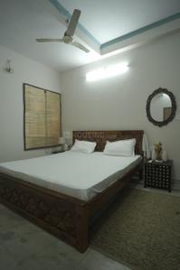 Bedroom Image of 1200 Sq.ft 2 BHK Builder Floor for rent in Chitrakoot Jaipur for Rs. 25000