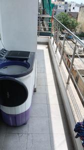 Balcony Image of 1150 Sq.ft 3 BHK Apartment / Flat for rent in Gajraj Properties Gajraj Homes - 2, Palam Vihar Extension Gurgaon for Rs. 53000