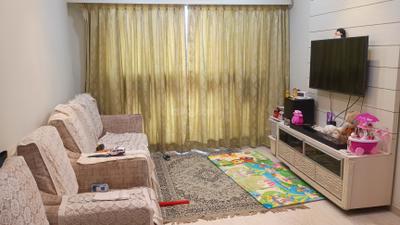 Living Room Image of 800 Sq.ft 2 BHK Apartment / Flat for sale in Gurukrupa Primus Residences, Santacruz East Mumbai for Rs. 25200000