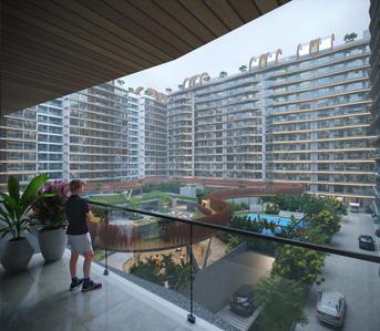 Balcony Image of 1296 Sq.ft 3 BHK Apartment / Flat for sale in Delta Palm Beach, Nerul Navi Mumbai for Rs. 48500000