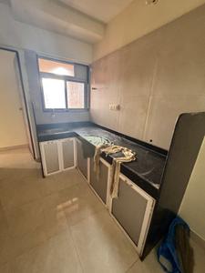 Kitchen Image of 760 Sq.ft 2 BHK Apartment / Flat for rent in Neelyog Veydaanta, Ghatkopar West Mumbai for Rs. 55000