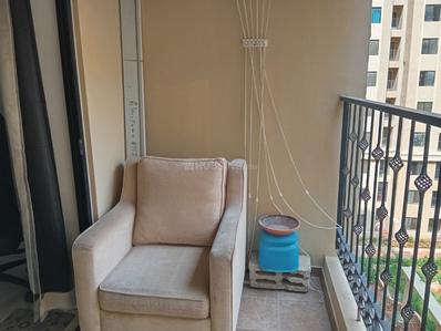 Balcony Image of 1795 Sq.ft 3 BHK Apartment / Flat for rent in Perumbakkam Chennai for Rs. 55000