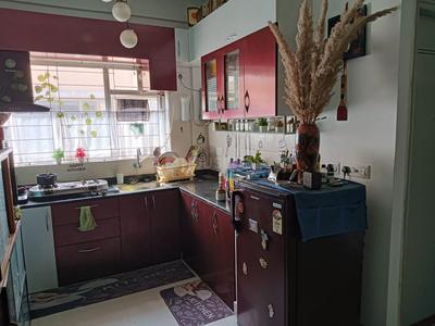 Kitchen Image of 770 Sq.ft 2 BHK Apartment / Flat for sale in Aangan, New Town Kolkata for Rs. 4500000