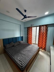 Bedroom Image of 1215 Sq.ft 2 BHK Apartment / Flat for rent in Adani Aster Neo, Shantigram Ahmedabad for Rs. 41000